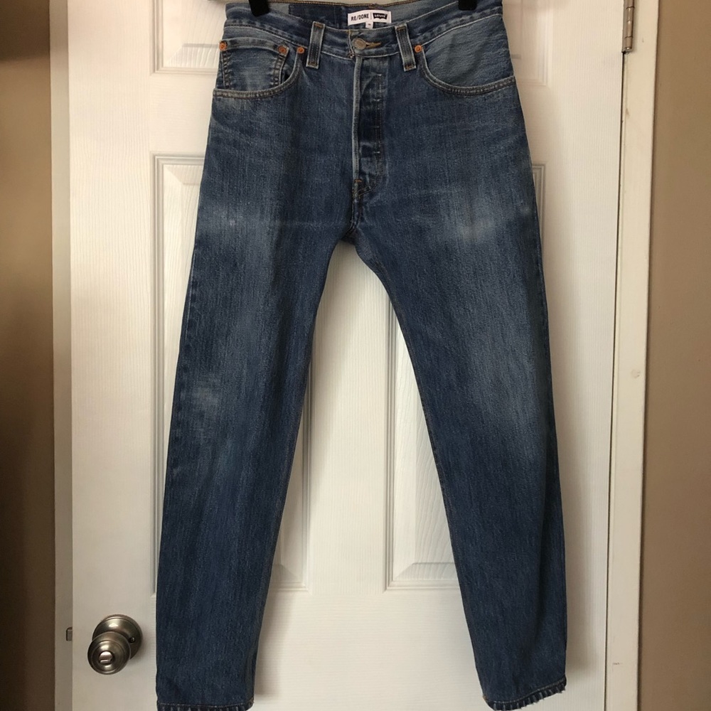 Re/Done High Rise Relaxed Jeans